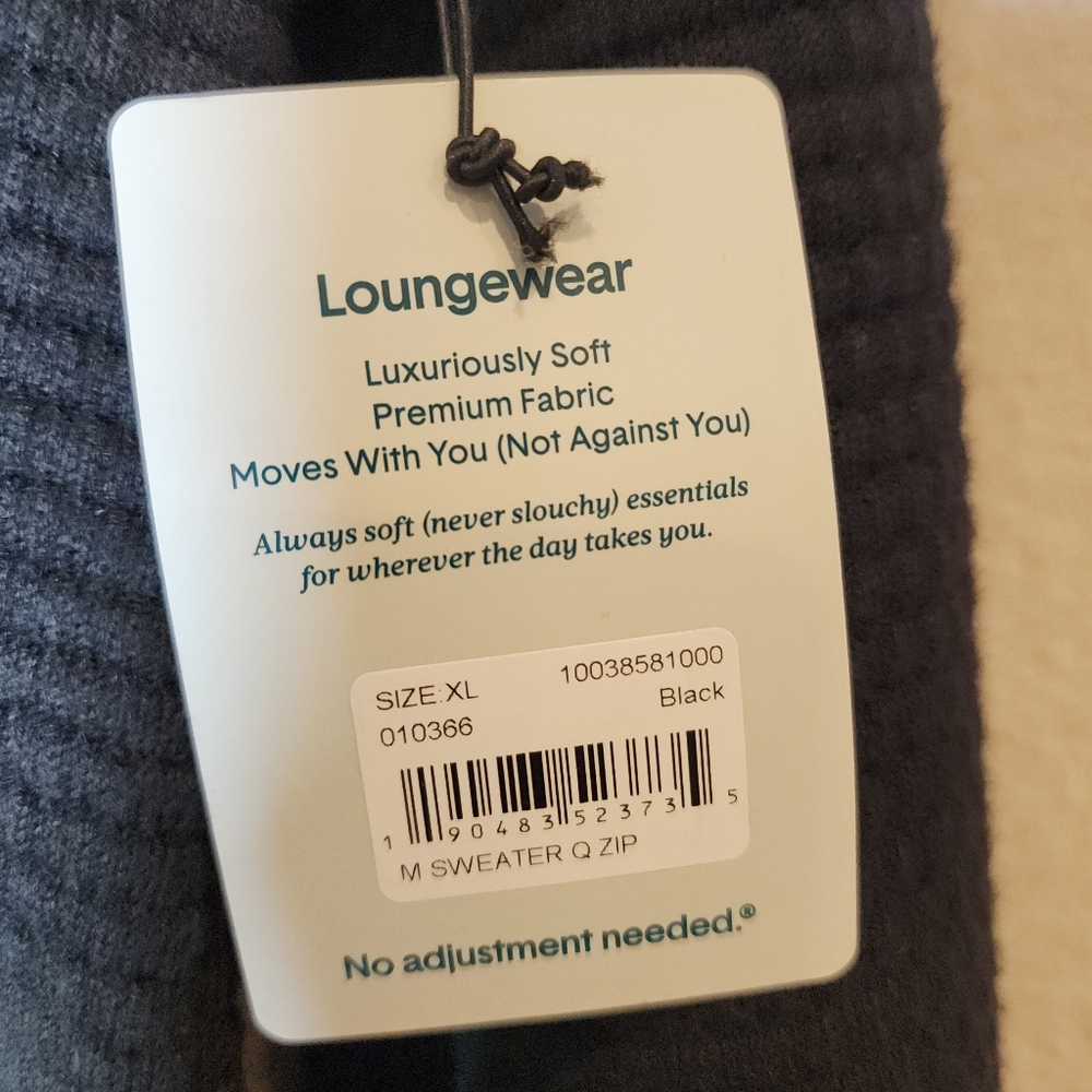 Tommy John Men's Dark Gray Zip-Up Sweater - Picture 4 of 15
